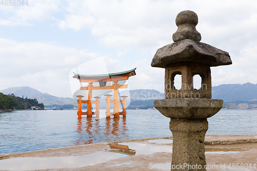 Image of Itsukushima Shrine in Japan