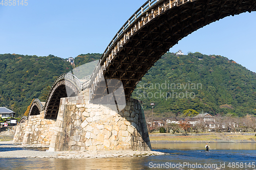 Image of Kintai Bridge in japan