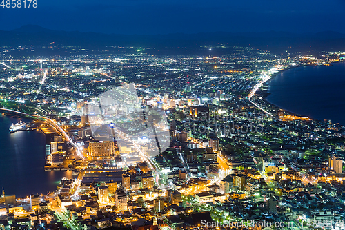 Image of Hakodate skyline