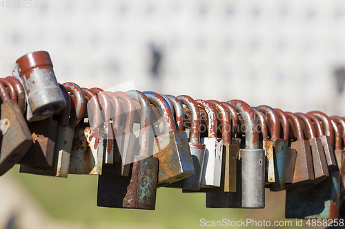 Image of Wedding locks of love