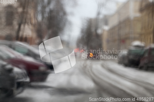 Image of Road, defocusing