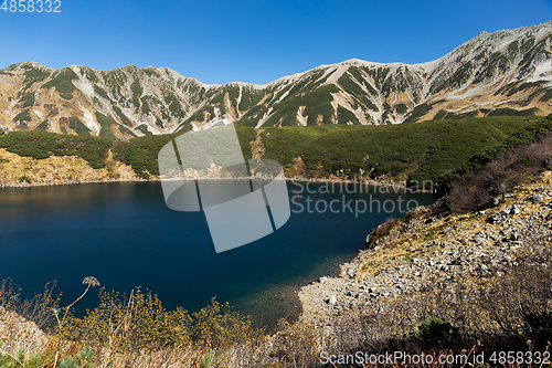 Image of Mikuri Pond in Tateyama of Japan