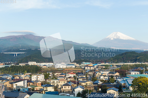 Image of Mount Fuji in Shizuoka city