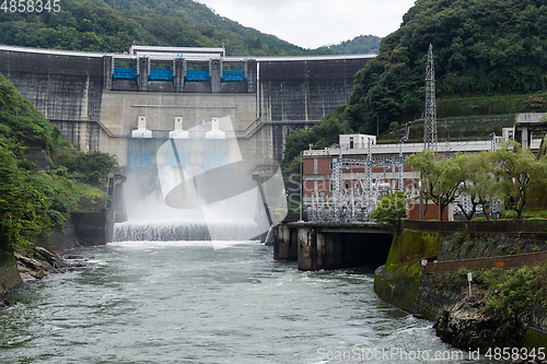 Image of Dam water release in Japan