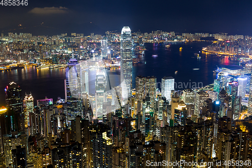 Image of Hong Kong night