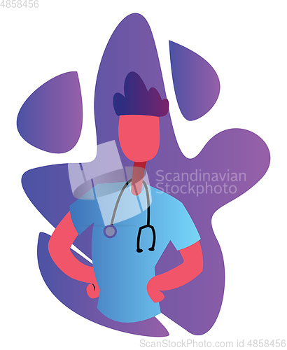 Image of Colorful vector illustration on a white background of a colorful