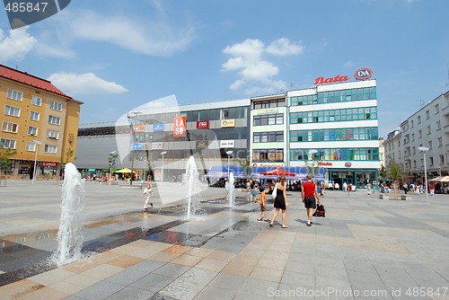 Image of Marian square, Ostrava