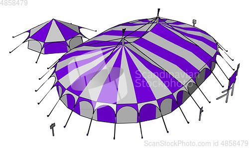 Image of Circus a special type of joyful entertainment vector or color il