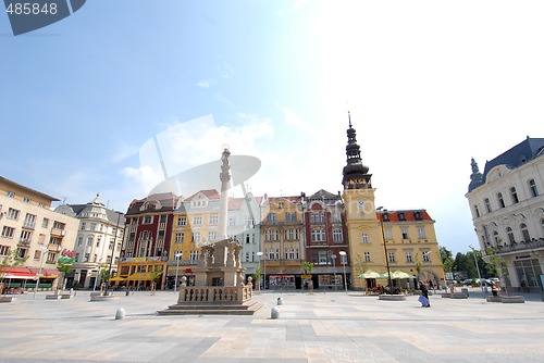 Image of Marian square, Ostrava