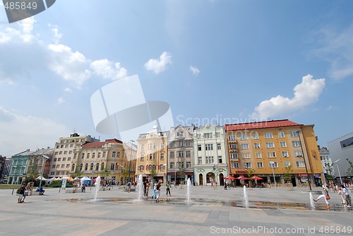 Image of Marian square, Ostrava