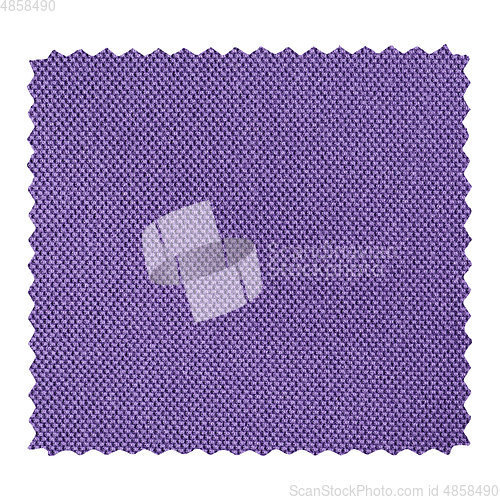 Image of Violet zigzag fabric sample