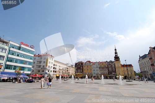 Image of Marian square, Ostrava