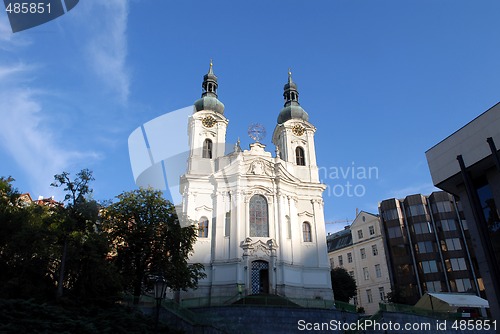 Image of Magdalene church in Karlovy Vary
