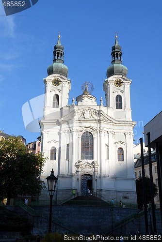 Image of Magdalene church in Karlovy Vary