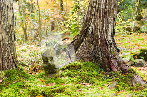 Image of Statue in Japanese temple