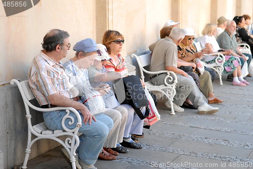 Image of Tourists in Karlovy Vary