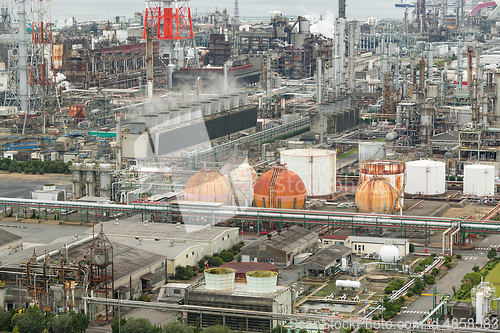 Image of Industry Factory in Yokkaichi of Japan