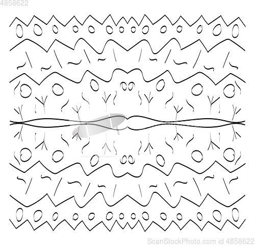 Image of A line drawing vector or color illustration