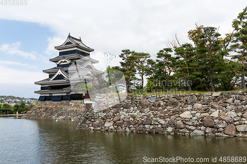 Image of Japanese castle Matsumoto