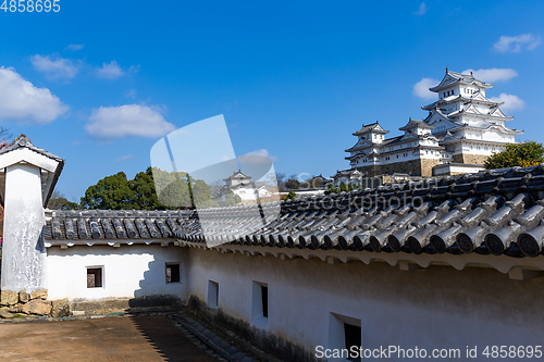 Image of Japanese Traditional Himeiji Castle