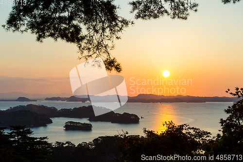 Image of Matsushima sunrise