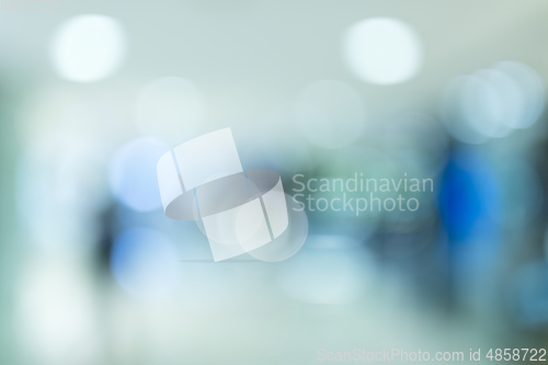 Image of Blurred office background