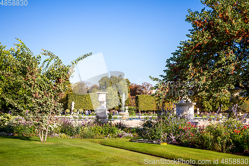 Image of Tuileries Garden, Paris, France