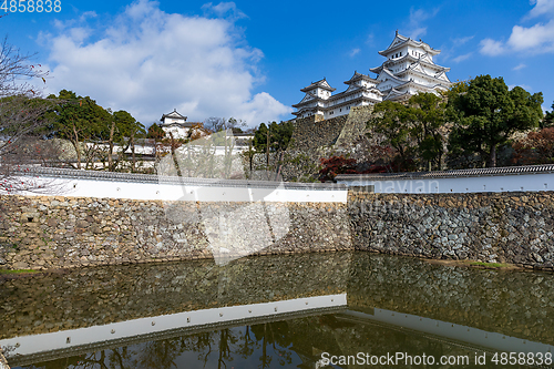Image of Traditional Himeji castle in Japan