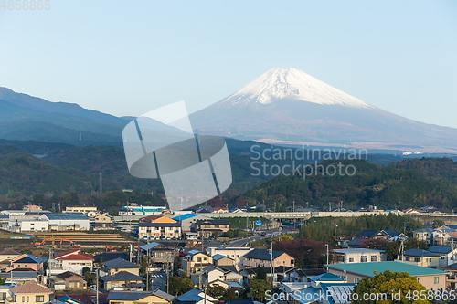 Image of Mount Fuji in Shizuoka city