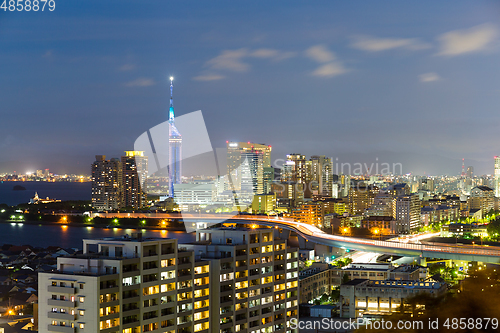 Image of Fukuoka city in Japan