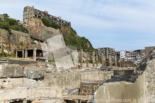 Image of Gunkanjima in Japan