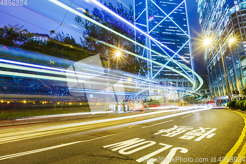 Image of Hong Kong traffic