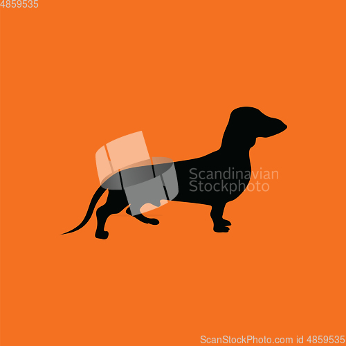 Image of Dachshund dog icon