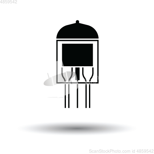 Image of Electronic vacuum tube icon