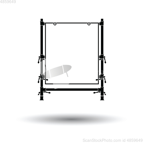 Image of Icon of table for object photography