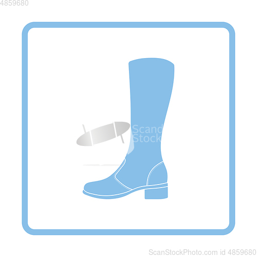 Image of Autumn woman boot icon