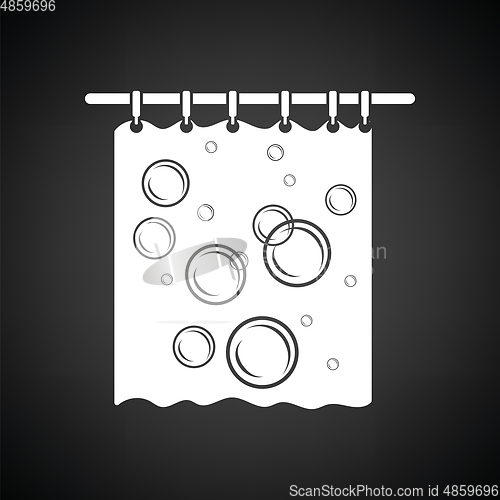 Image of Bath curtain icon