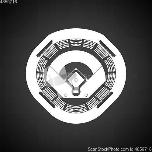 Image of Baseball stadium icon