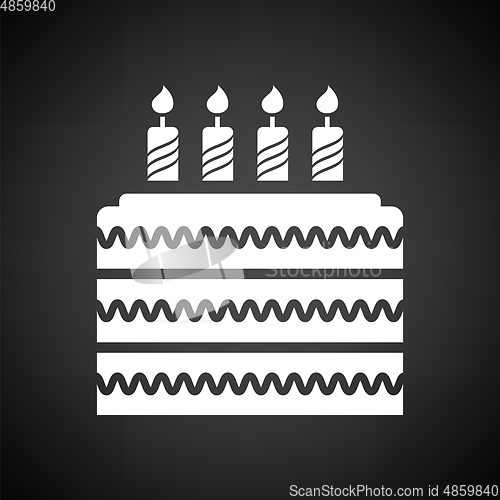 Image of Party cake icon