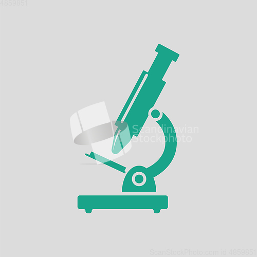 Image of School microscope icon