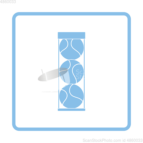 Image of Tennis ball container icon