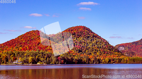 Image of Lac-Superieur, Mont-tremblant, Quebec, Canada