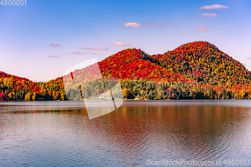 Image of Lac-Superieur, Mont-tremblant, Quebec, Canada