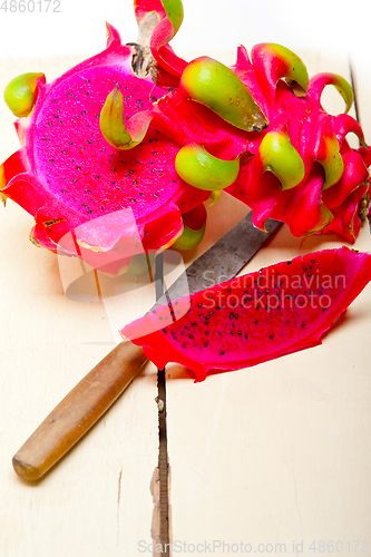 Image of fresh dragon fruit