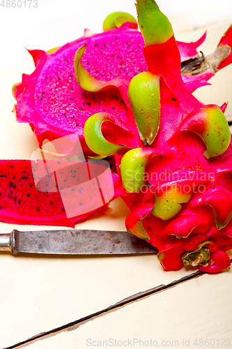 Image of fresh dragon fruit