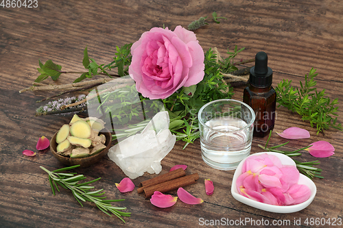 Image of Love Potion Ingredients for Magical Spell 