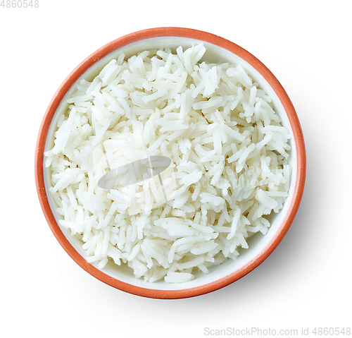 Image of bowl of boiled rice