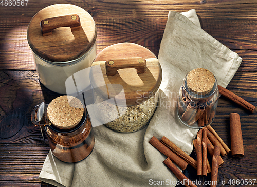 Image of product storage jars