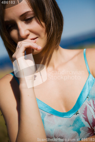 Image of Beautiful caucasian girl