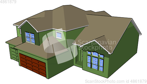 Image of Home basic to luxury picture vector or color illustration